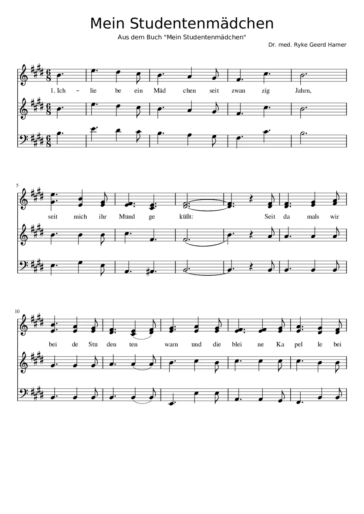 Mein Studentenmädchen - Page 1