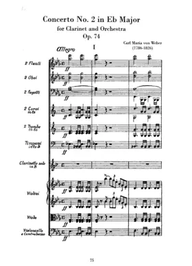 Clarinet Concerto No.2