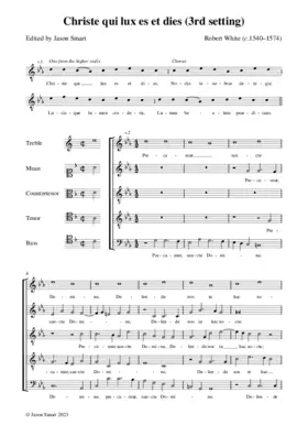 Christe qui lux es et dies III
