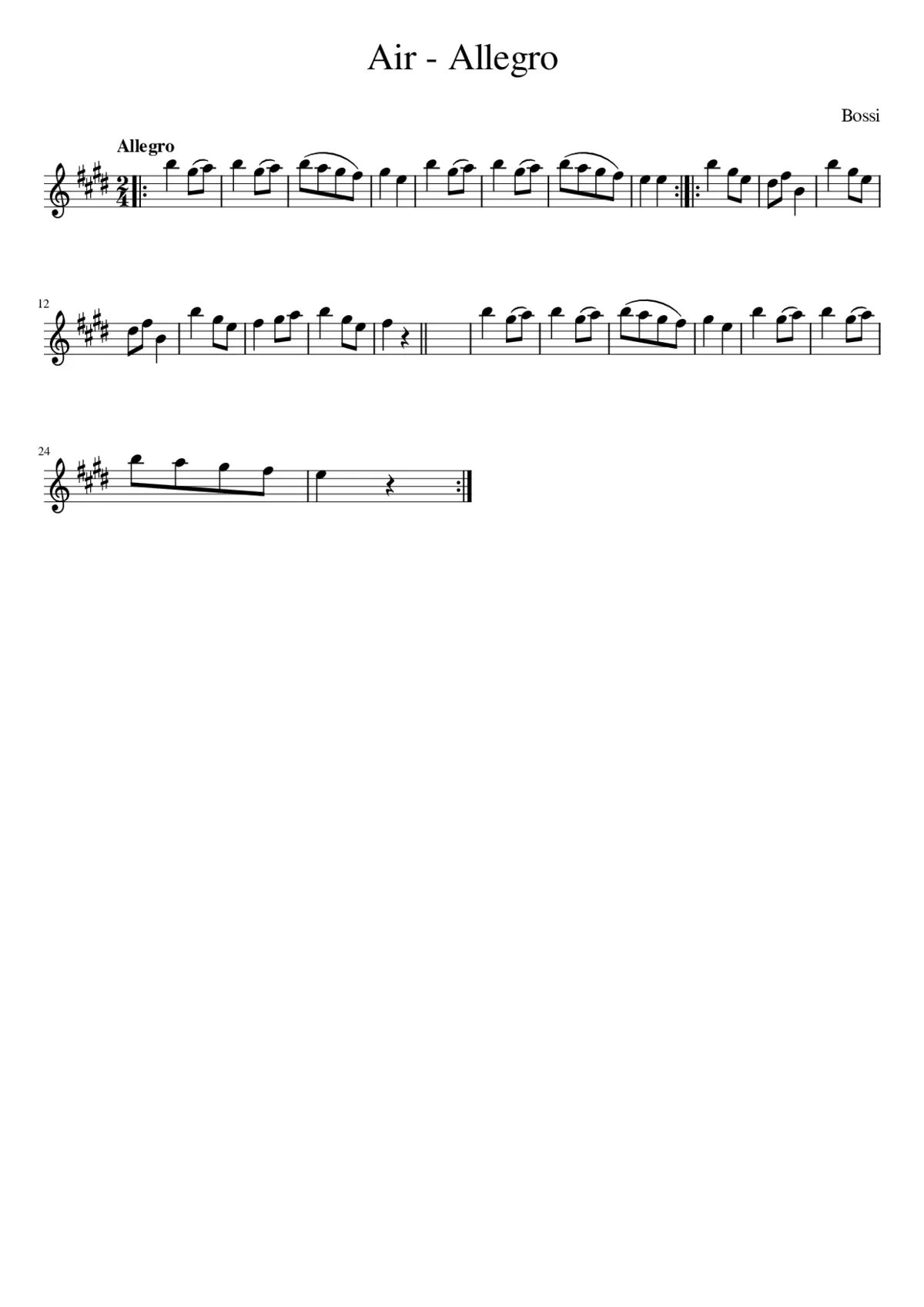 Air - Allegro - Page 1