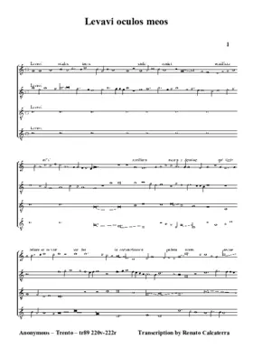 Levavi oculos meos
