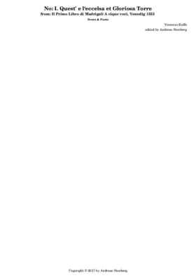 Quest'e l'eccelsa et gloriosa Torre