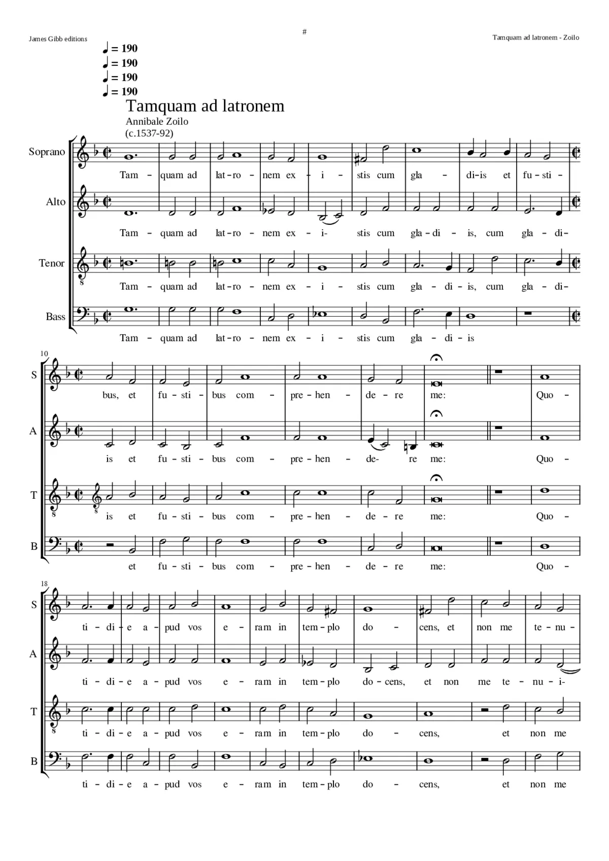 Tamquam ad latronem - Page 1