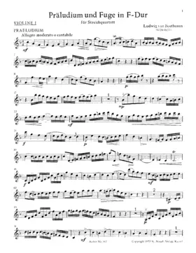 Prelude and Fugue in F major
