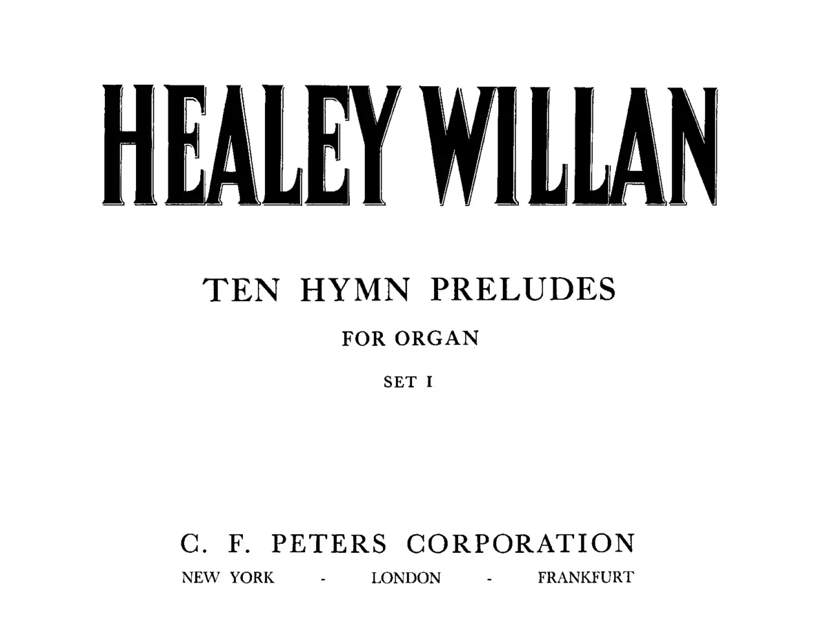 10 Hymn Preludes Set I - Page 1