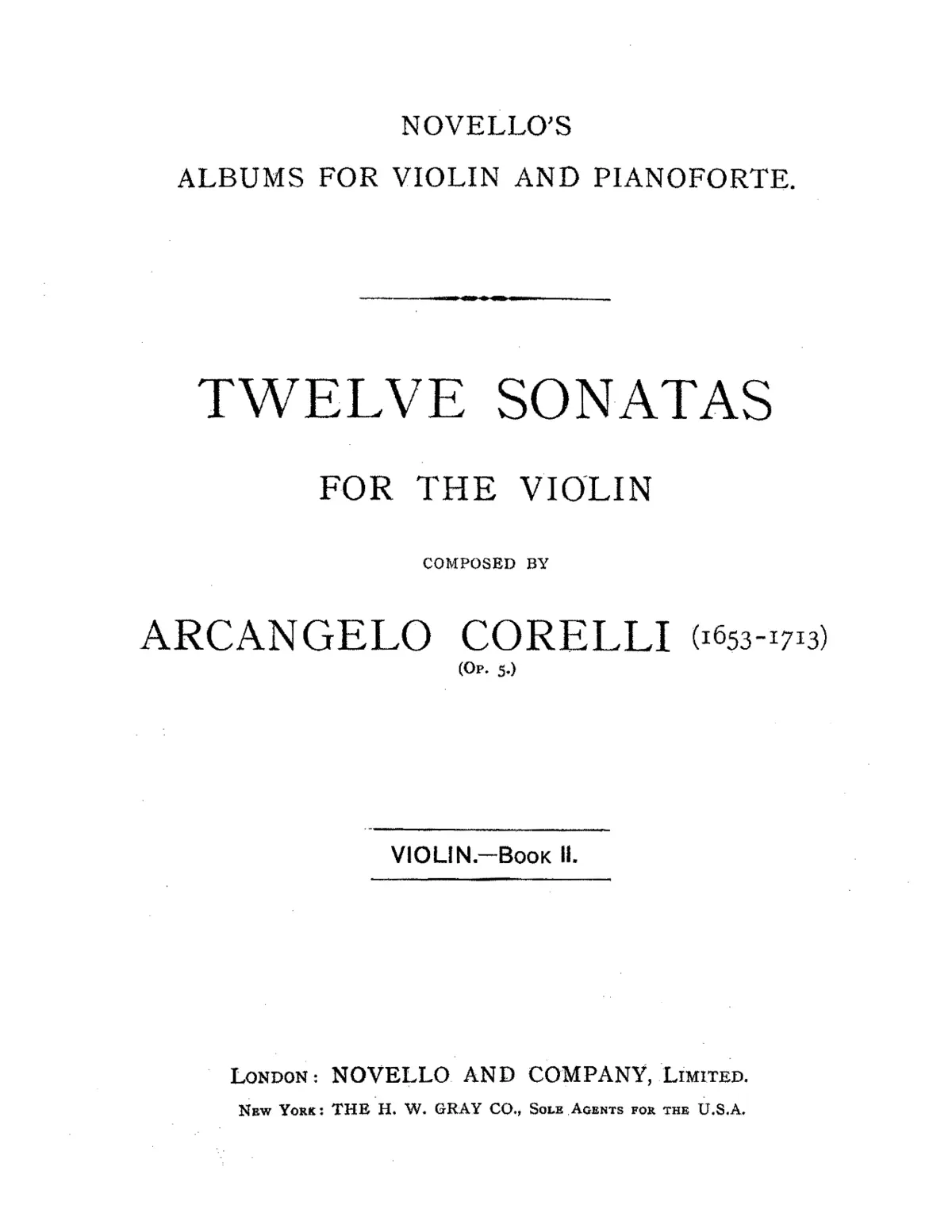Violin Sonata in D minor - Page 1