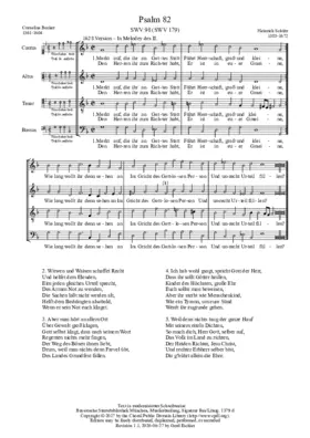 Merkt auf, die ihr an Gottes Statt, SWV 179