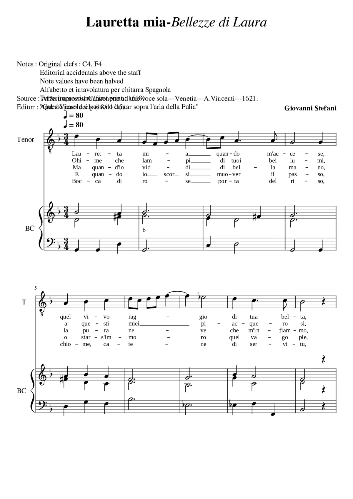 Lauretta mia - Belezze di Laura - Page 1