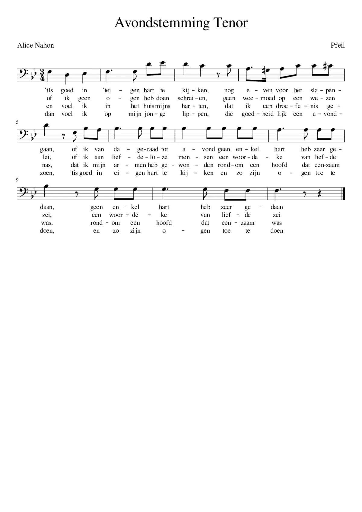 Avondstemming - Page 1