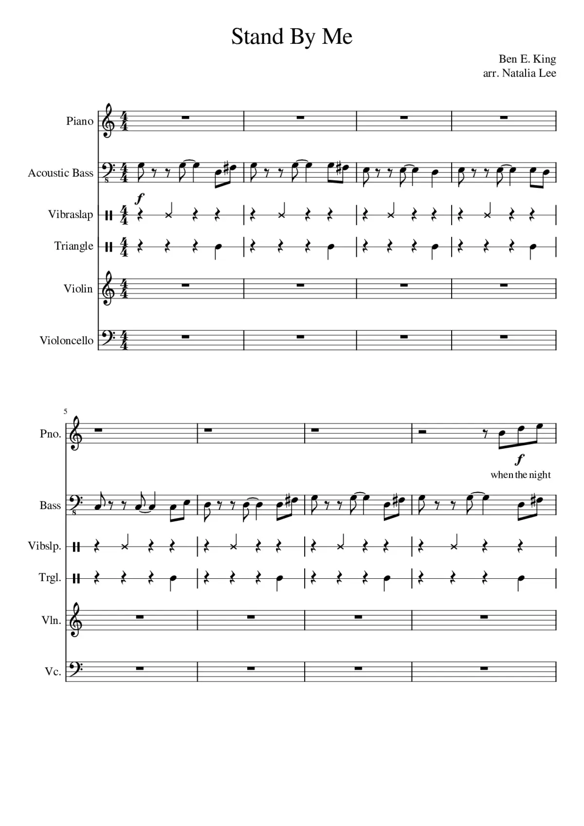 stand by me - Page 1