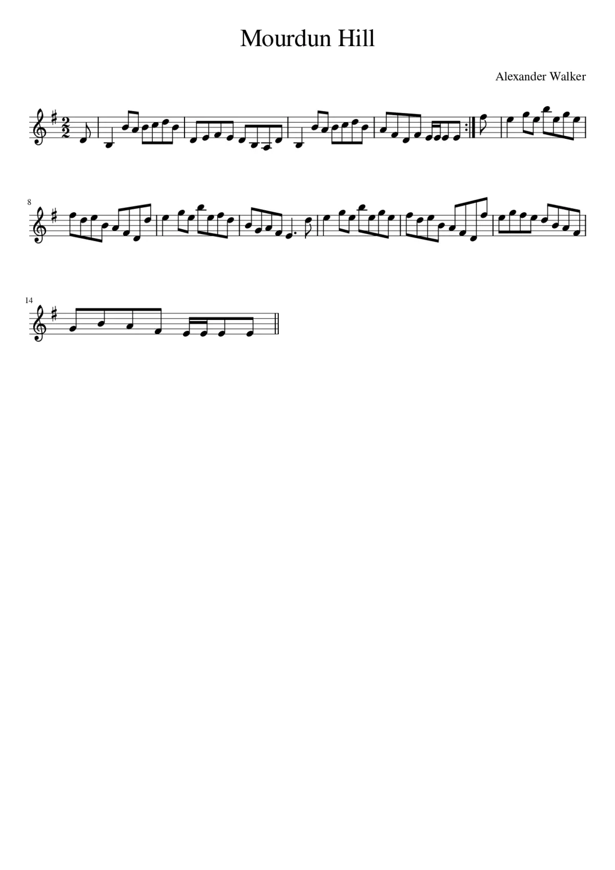 Mourdun Hill - Page 1