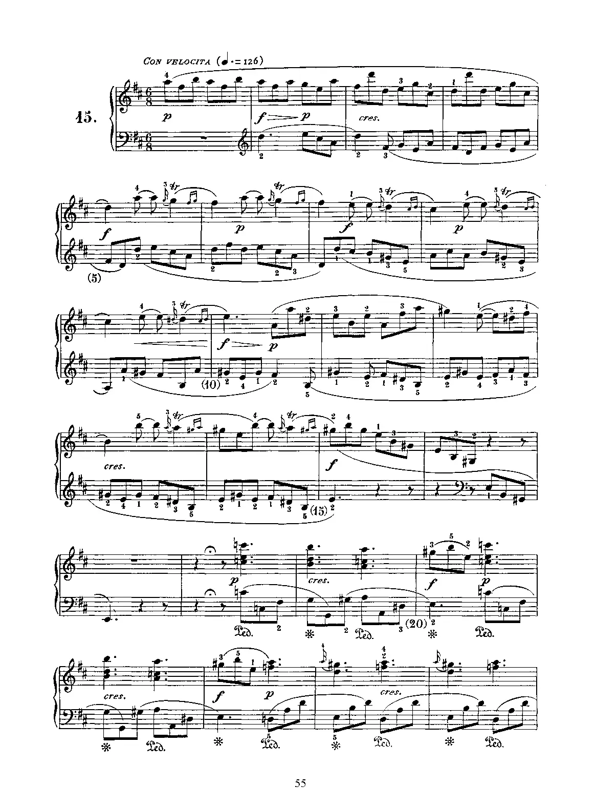 Keyboard Sonata in D major - Page 1