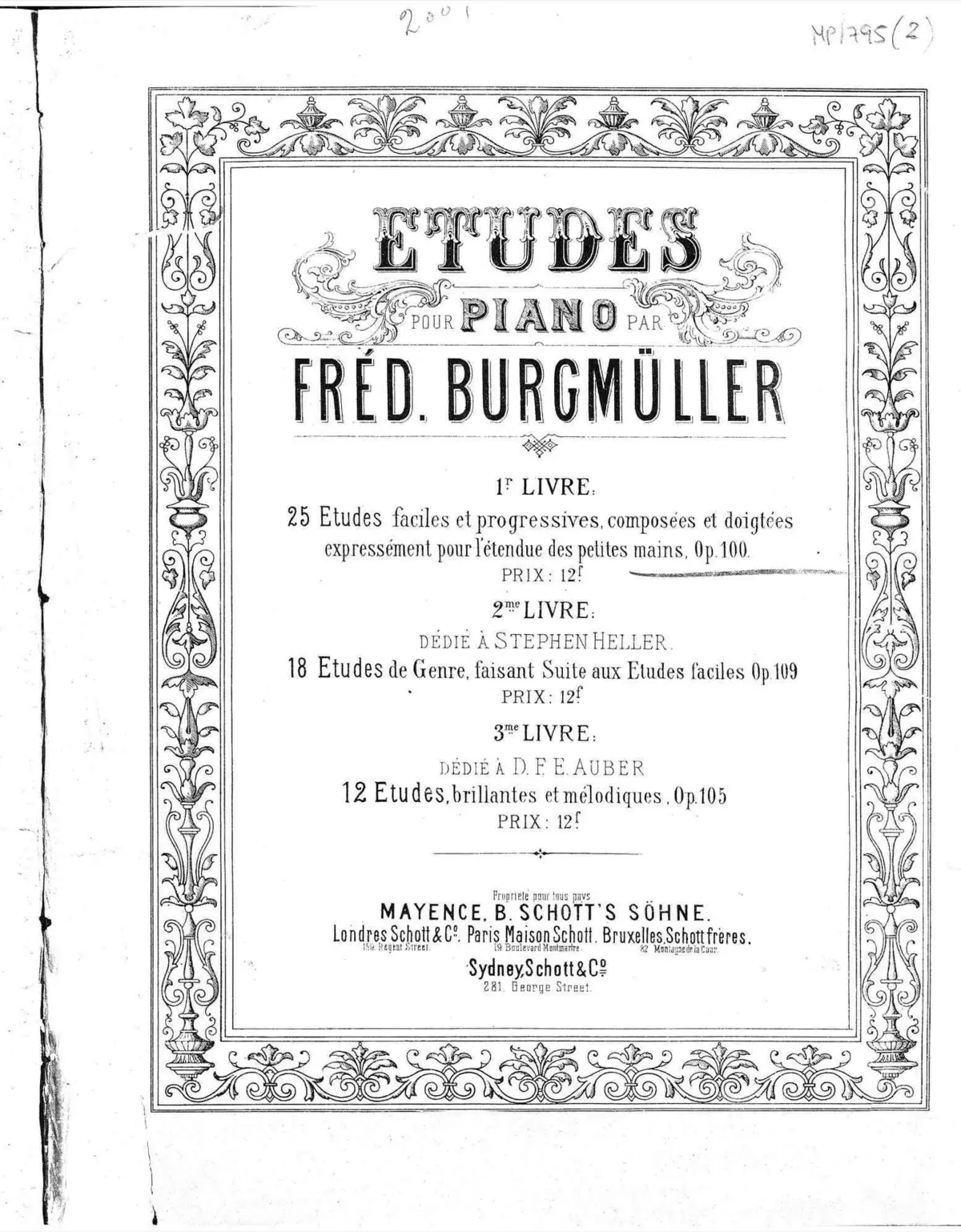 25 Études faciles et progressives - Page 1