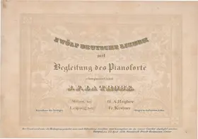 12 Deutsche Lieder, Book 2