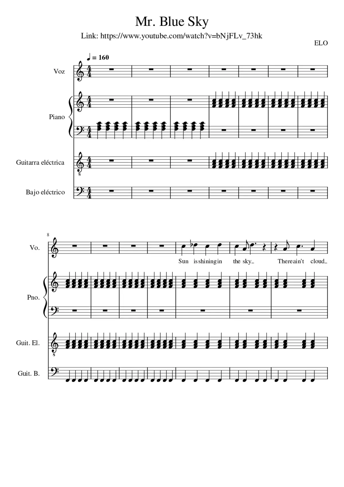 Mr. Blue Sky - Page 1