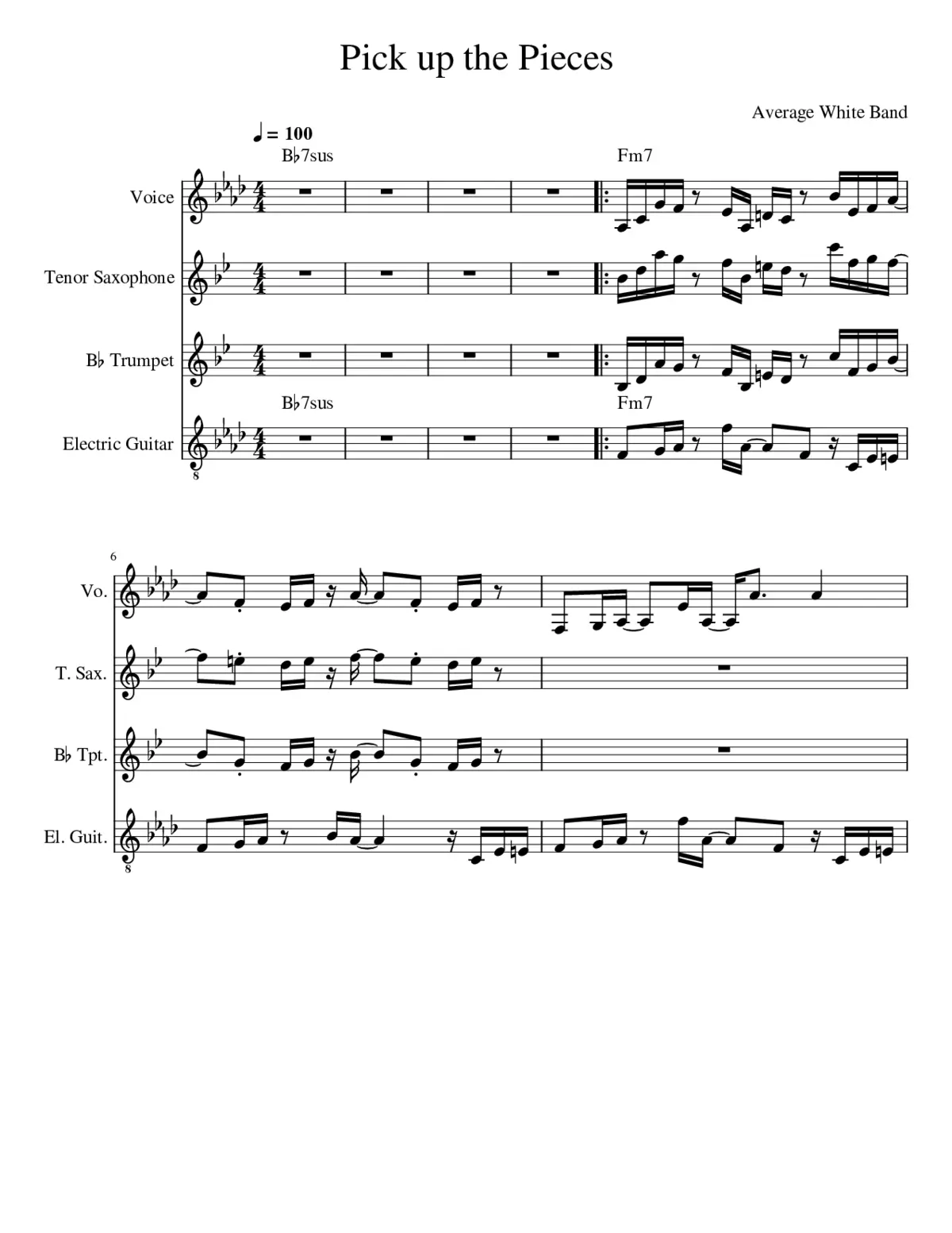 pick up the pieces - Page 1