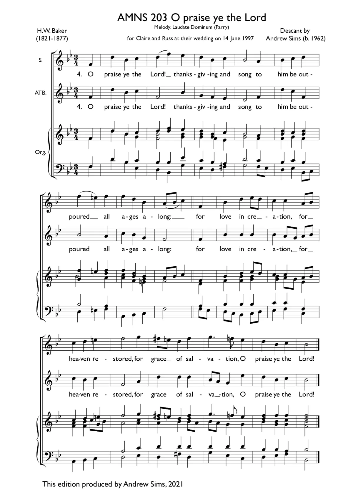 Laudate Dominum - Page 1