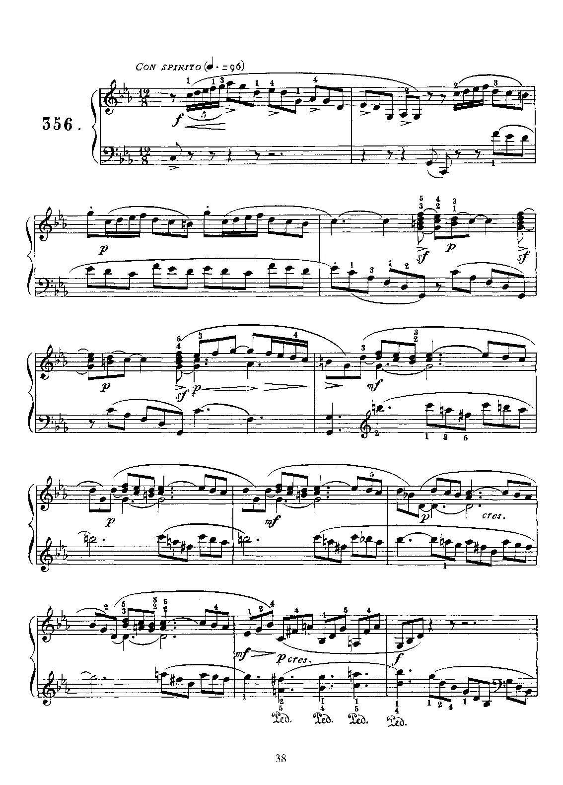 Keyboard Sonata in C minor - Page 1