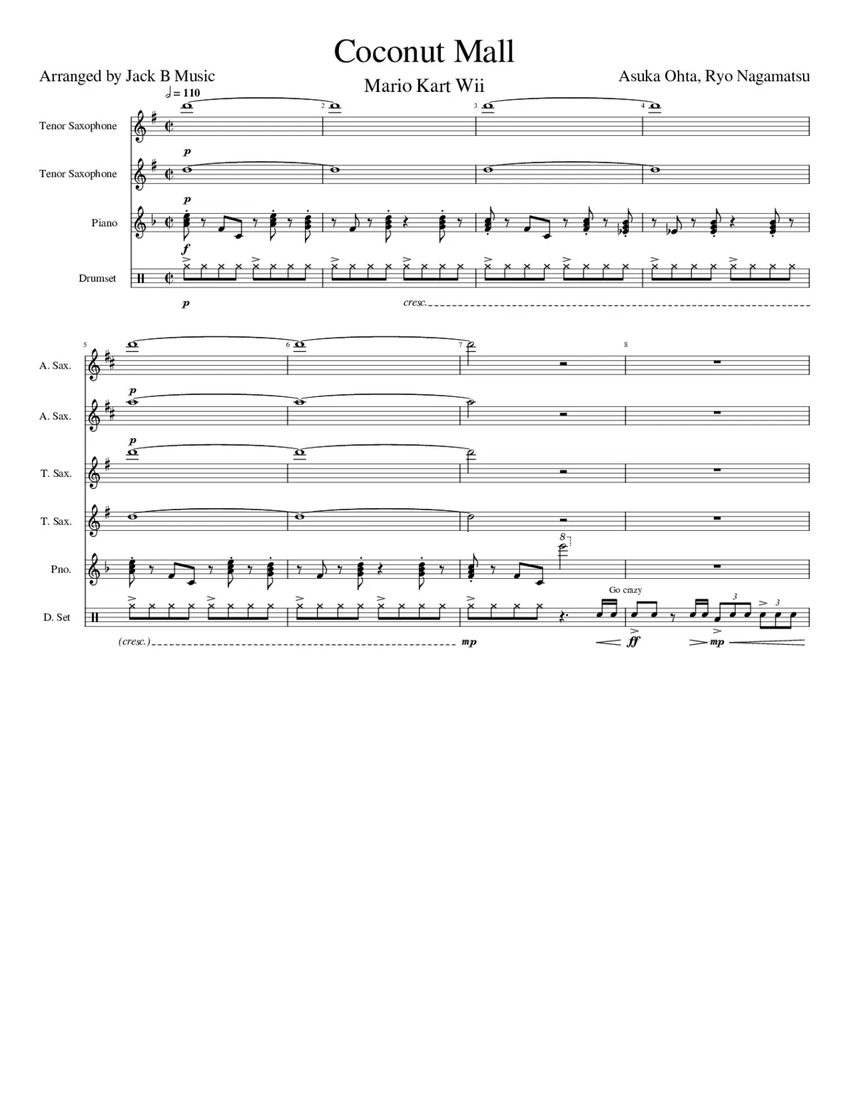 Coconut Mall JazzE Listen - Page 1