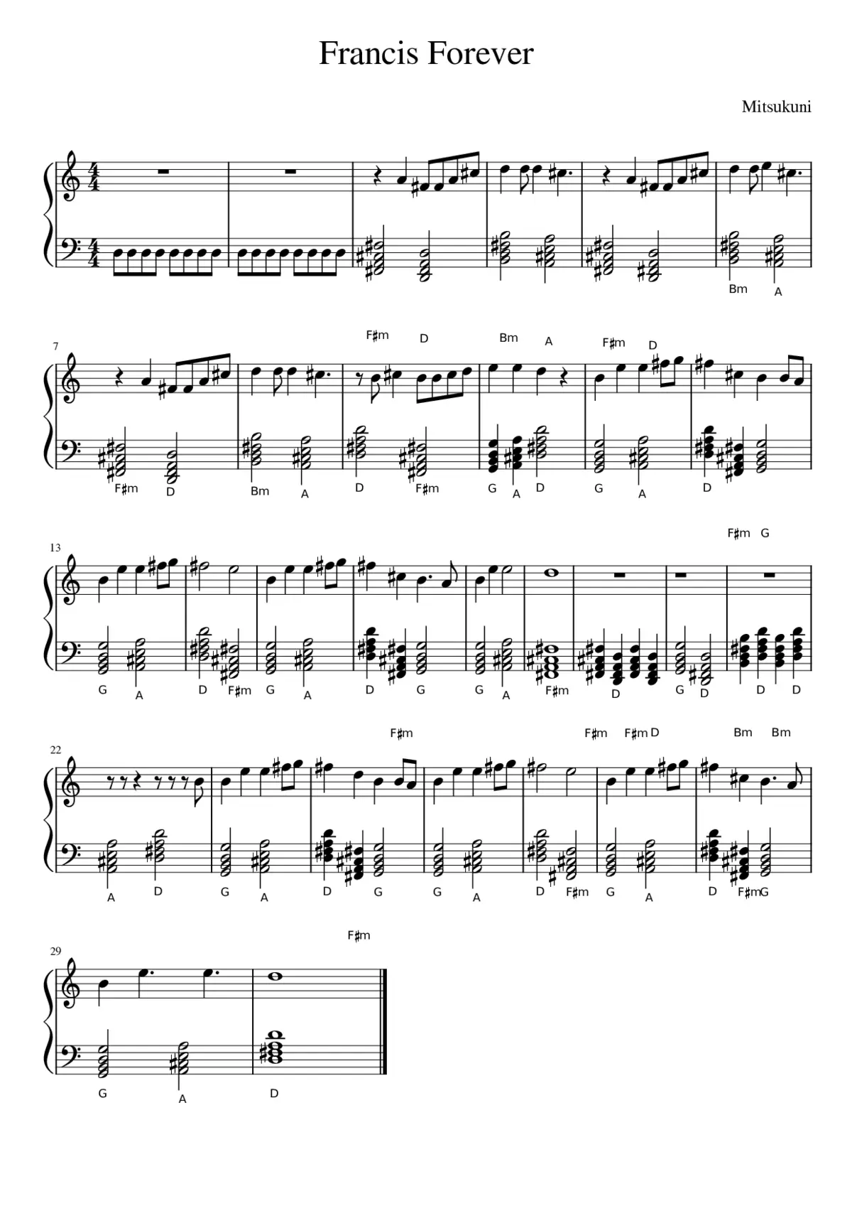 francis forever - Page 1