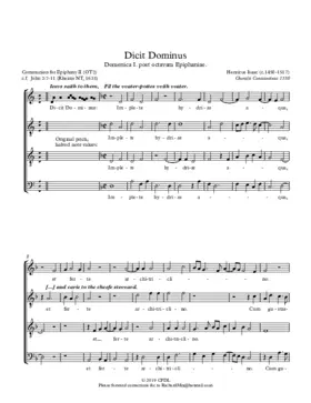 Dicit Dominus implete