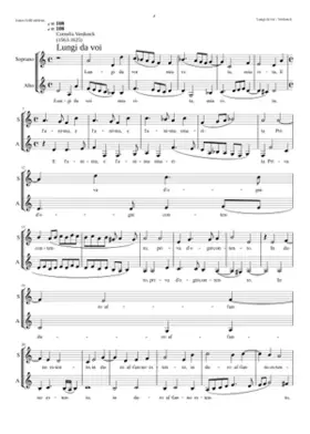 Lungi da voi mia vita