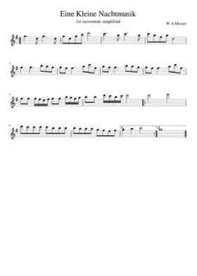 Eine kleine Nachtmusik K.525