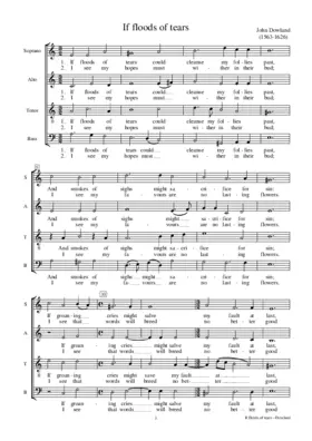 If fluds of teares could clense my follies past