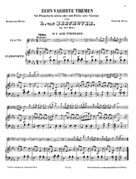 10 National Folksongs with Variations