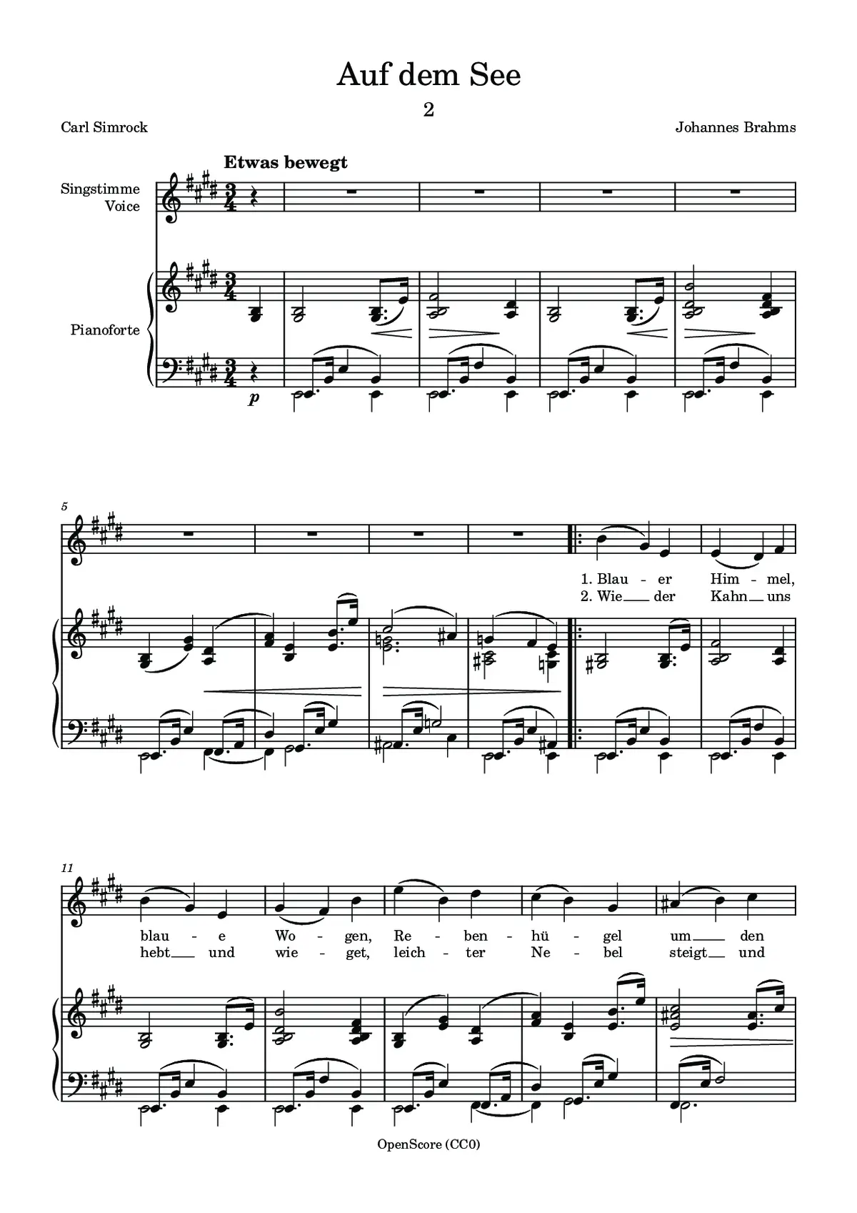 Auf dem See - Page 1