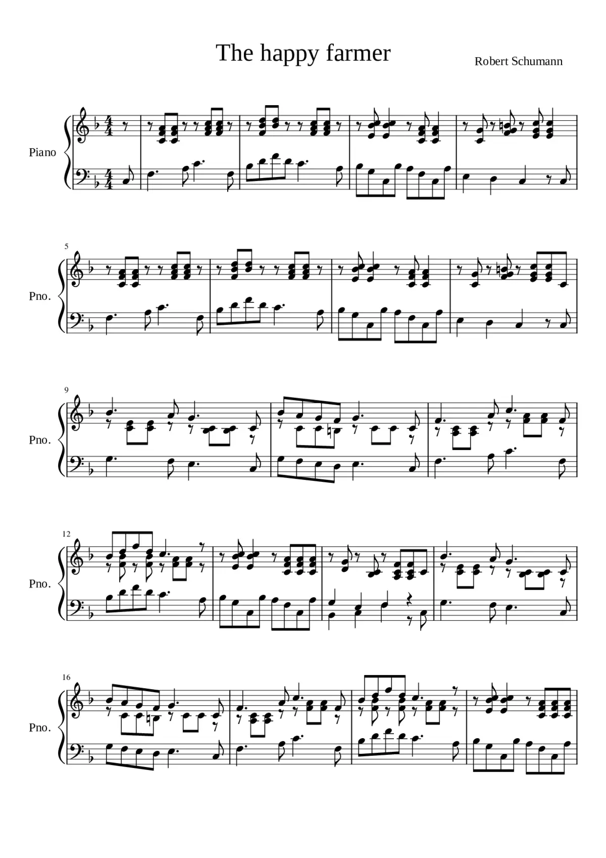 Album für die Jugend Op.68 - Page 1