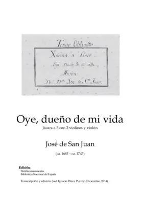 Oye, dueño de mi vida