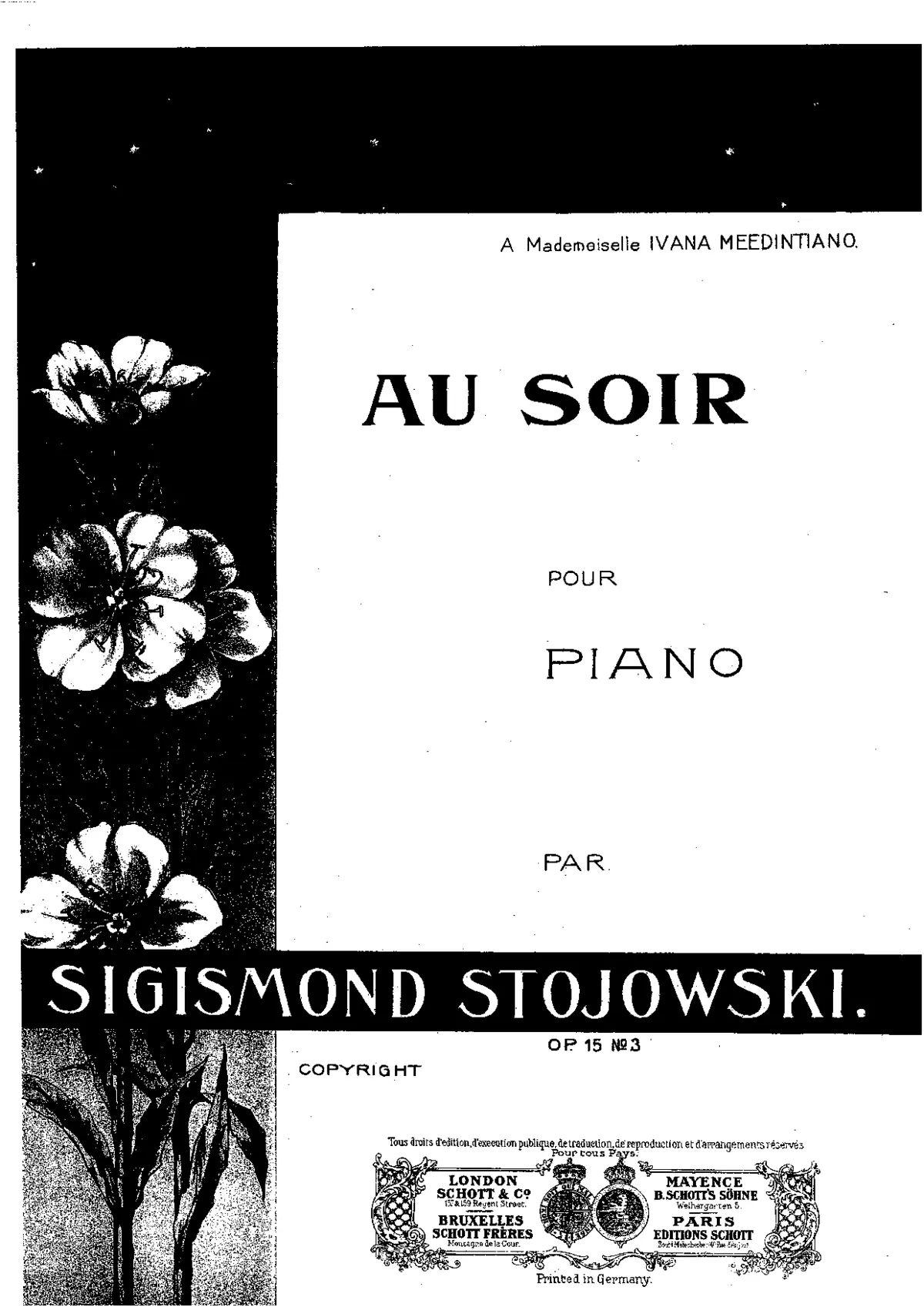 3 Morceaux - Page 1