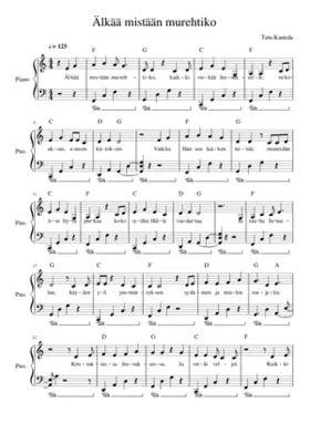 Älkää mistään murehtiko - Tatu Kantola