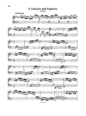 Fantasia and Fughetta