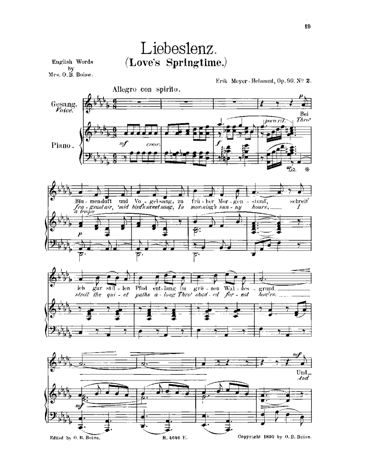 Drei Lieder - Page 1
