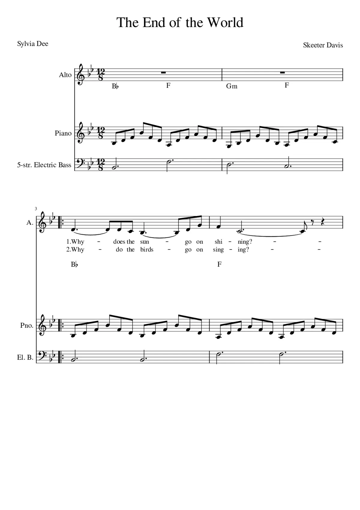 the end of the world - Page 1