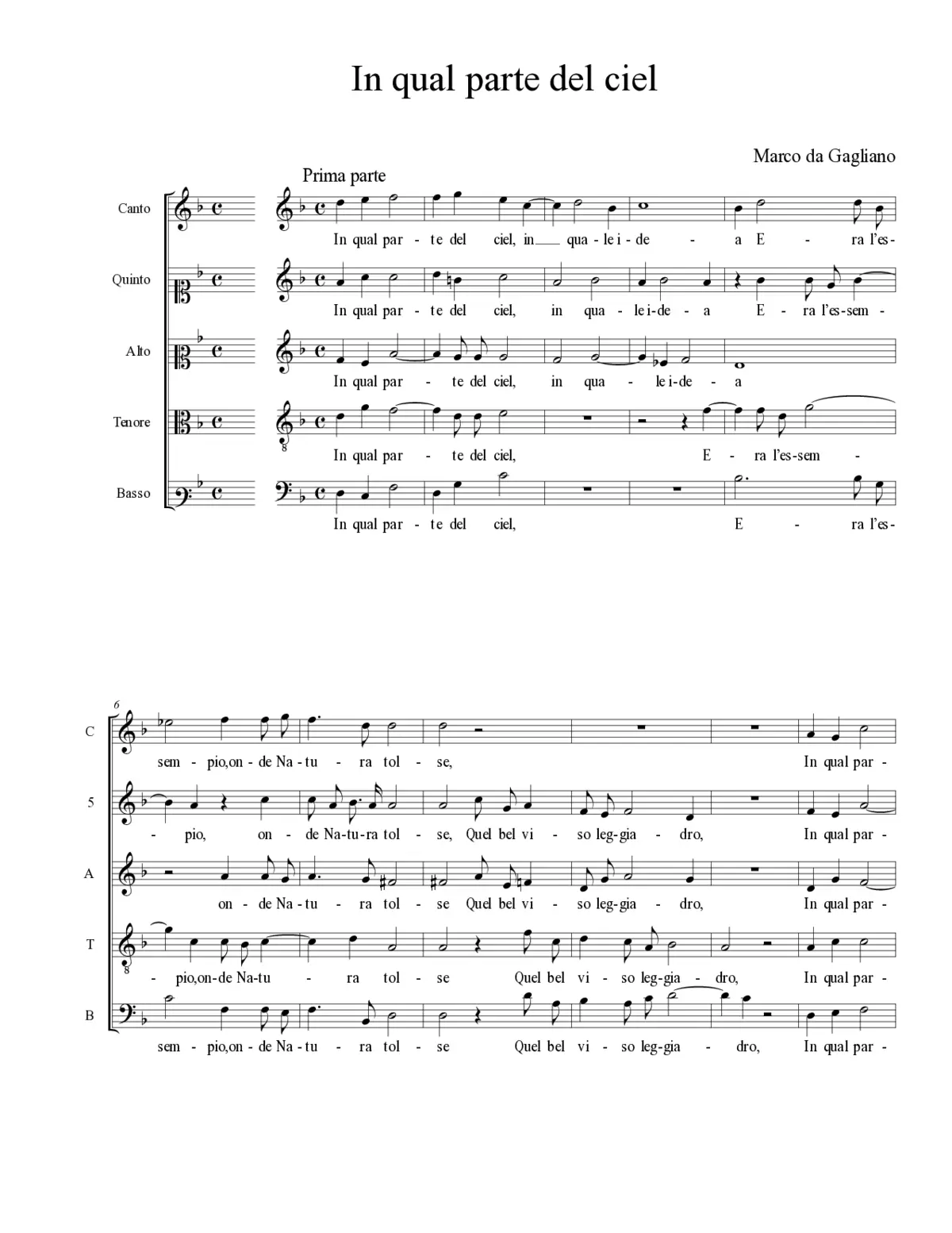 In qual parte del ciel - Page 1