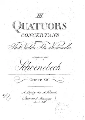 3 Quatuors concertans