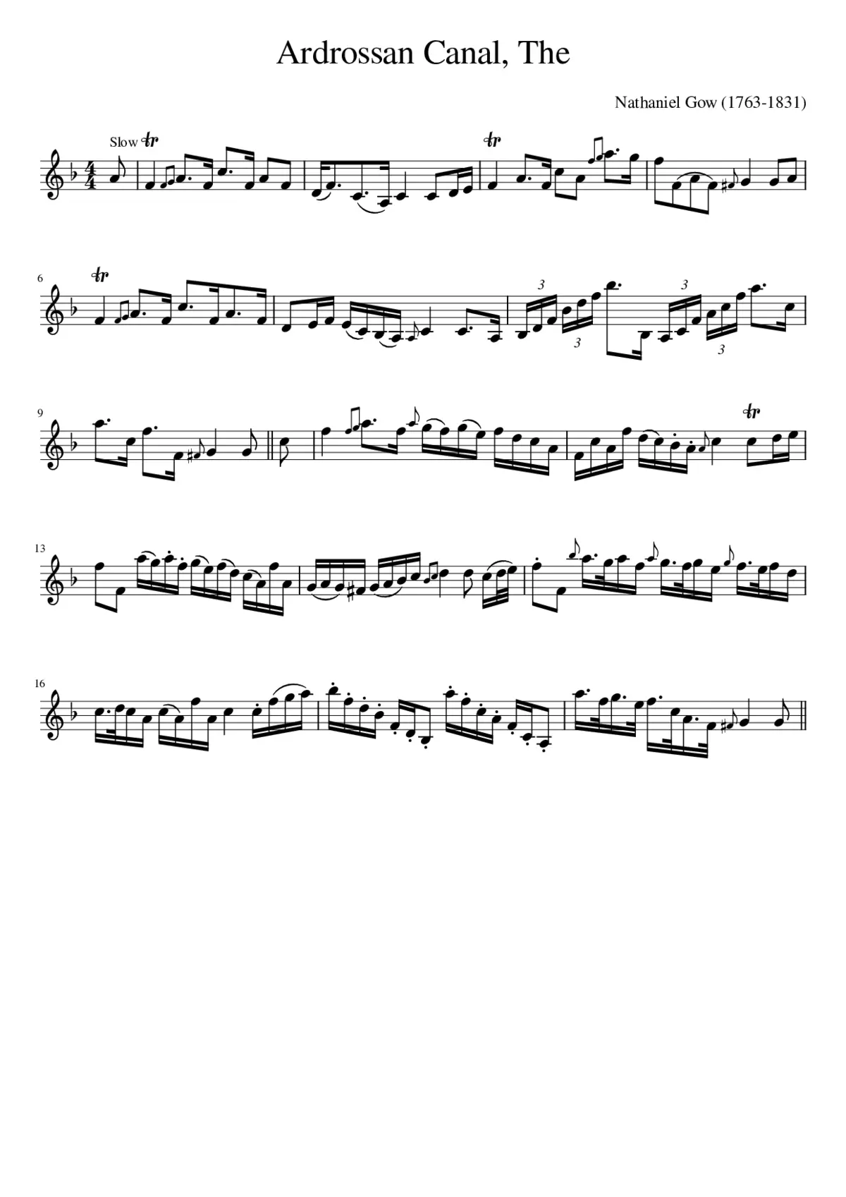 The Ardrossan Canal - Page 1