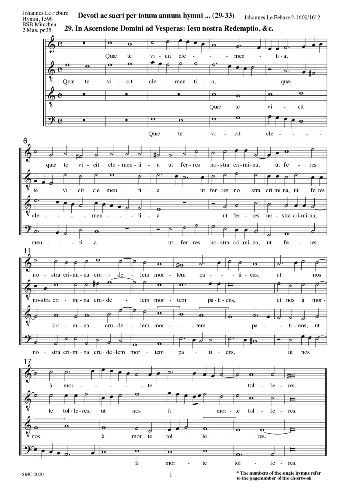 Jesu nostra redemptio - Page 1