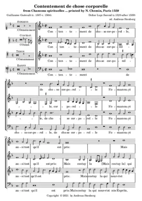 Contentement de chose corporelle