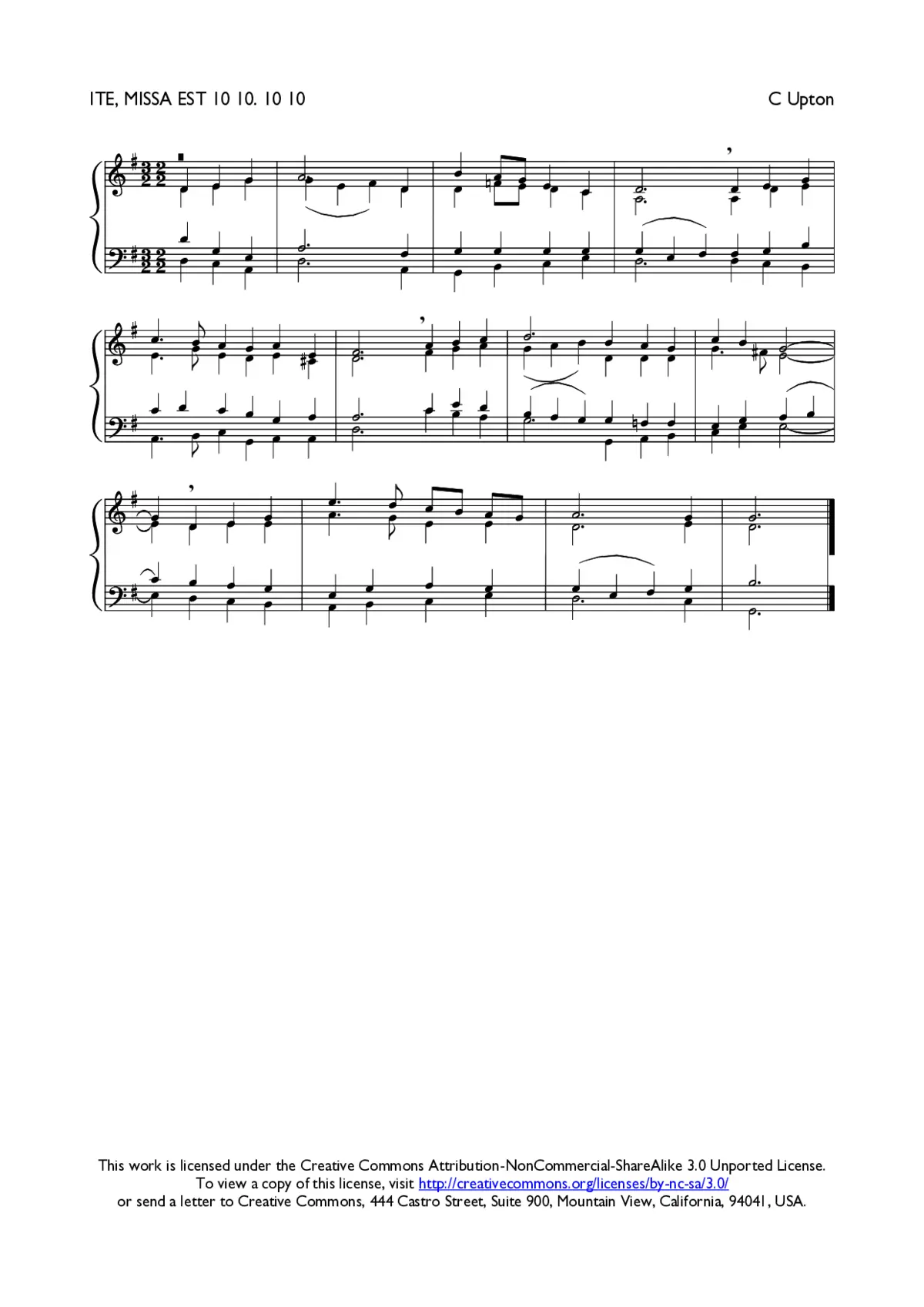 Ite, missa est - Page 1