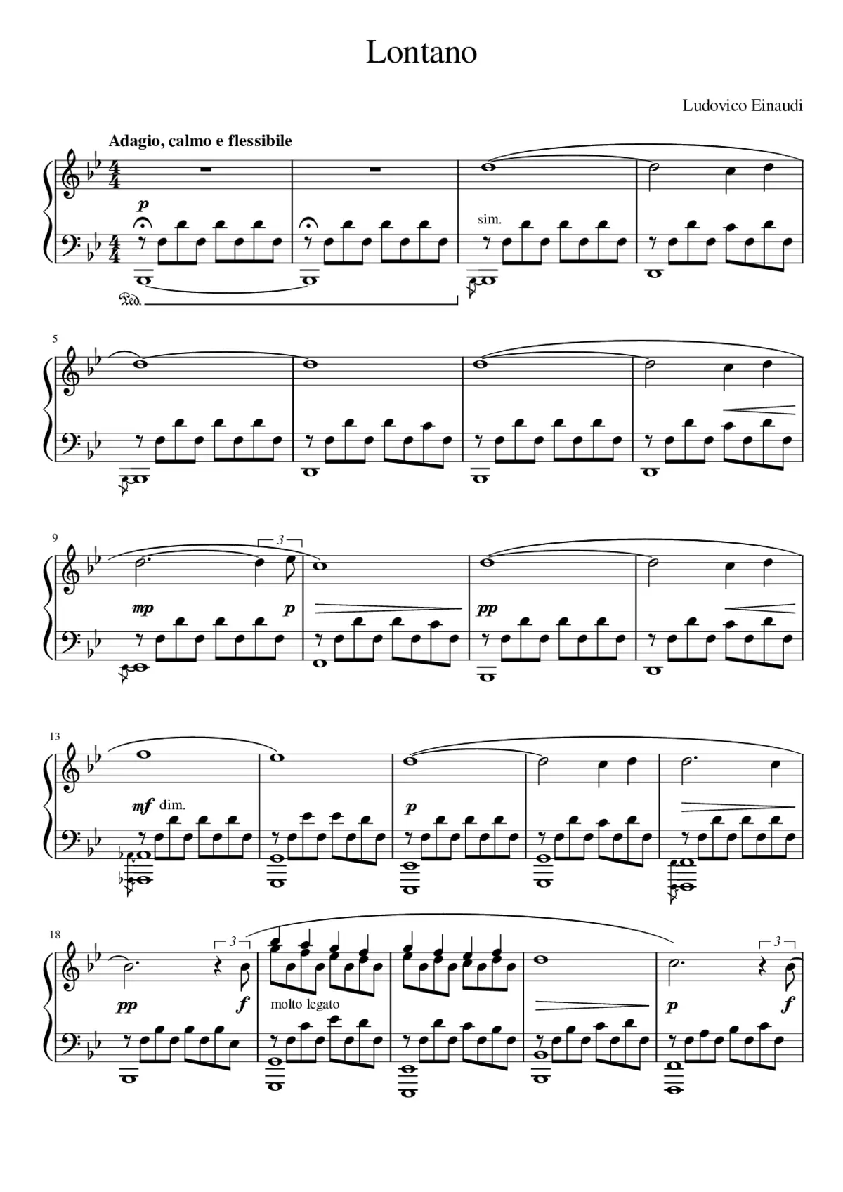 Lontano - Page 1
