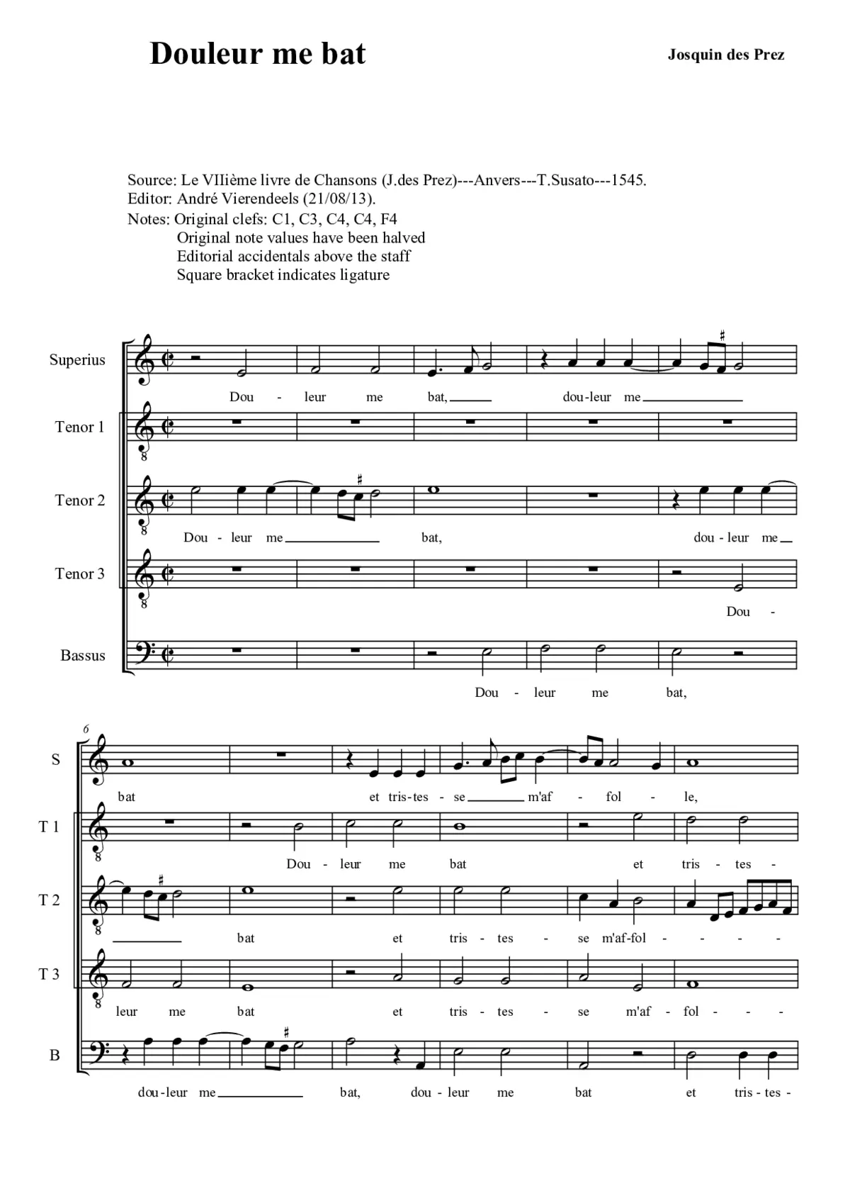 Douleur me bat - Page 1