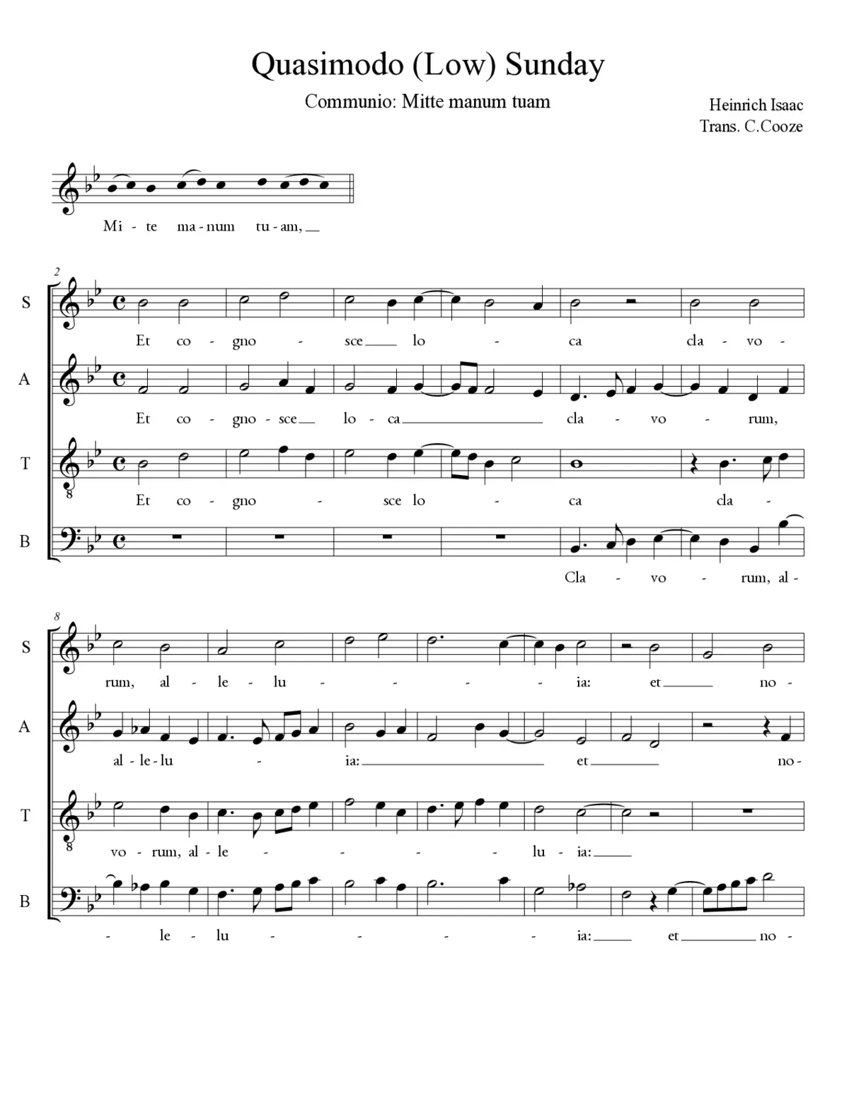 Mitte manum tuam - Page 1