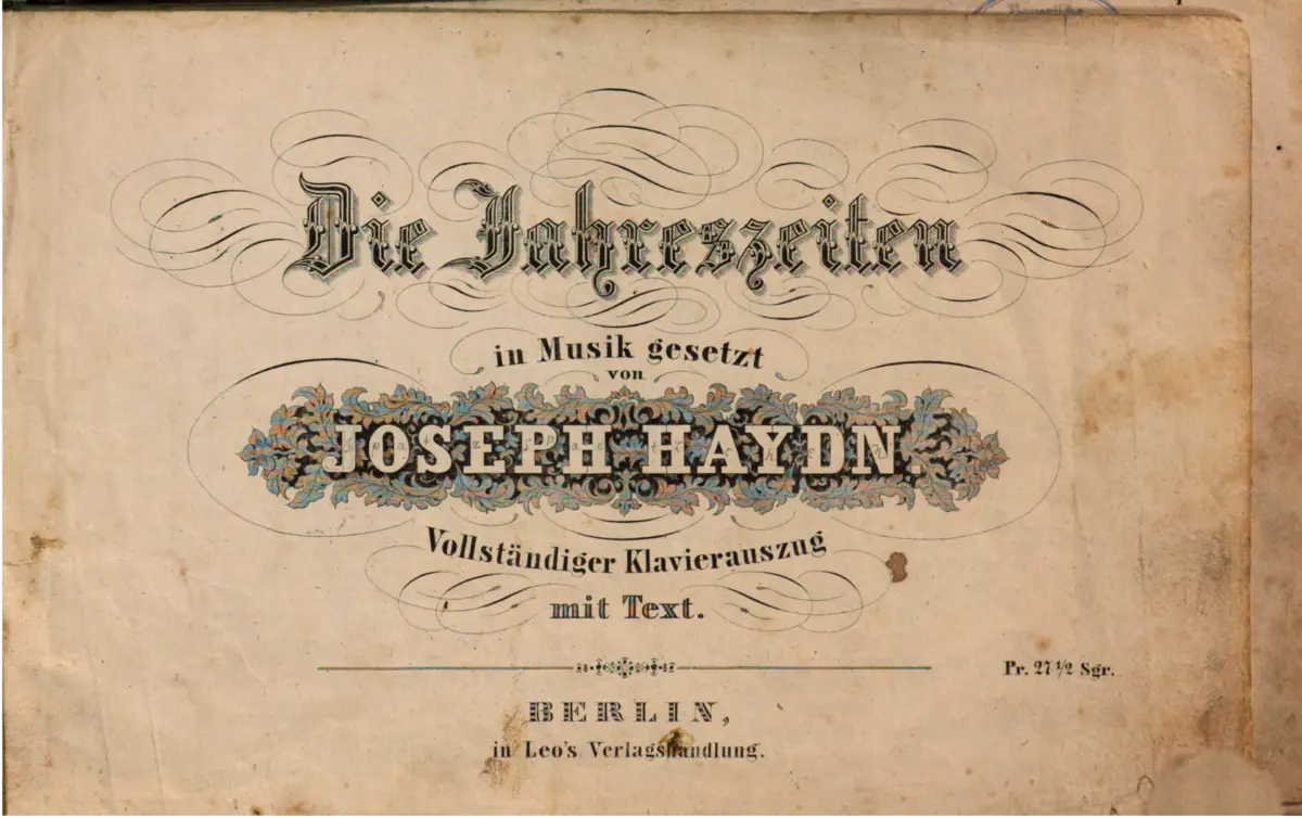 Die Jahreszeiten - Page 1