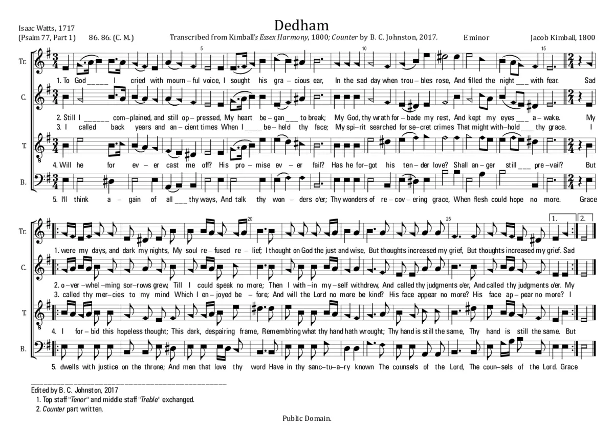 Dedham - Page 1