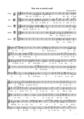 Non con sì stretti nodi