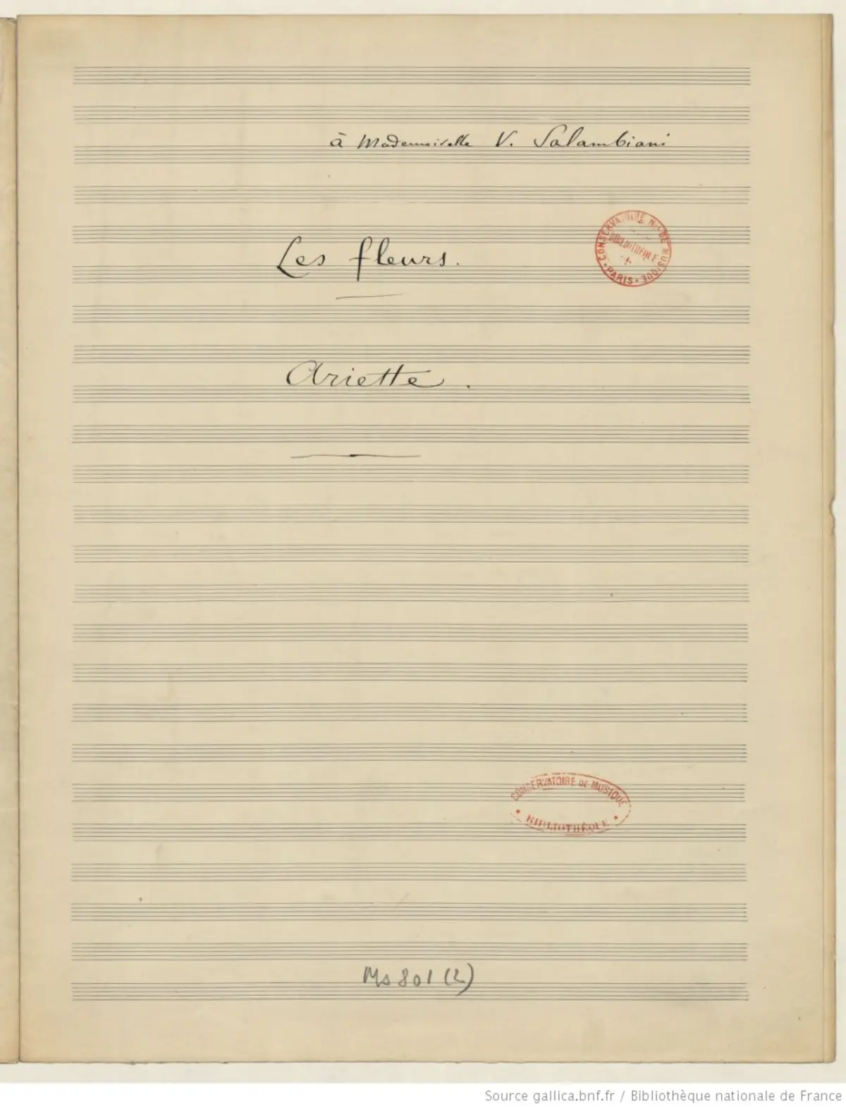 Les fleurs - Page 1